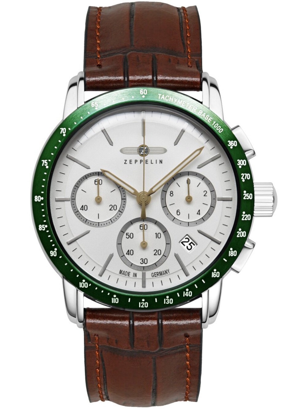 Zeppelin 8878-4 New York Chronograph 43mm 5ATM