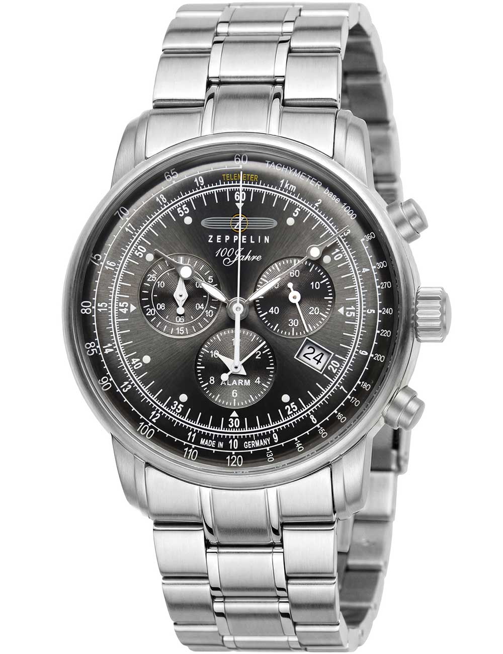 Zeppelin 7680MB-2 100 Years Zeppelin Chronograph 43mm 5ATM