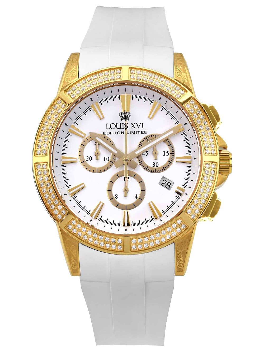 Louis XVI LXVI1136 Majeste  Iced Out Royale 43mm 5ATM