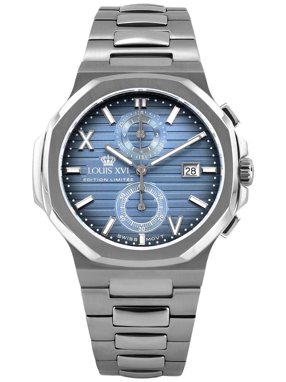 Louis XVI LXVI1672 Renaissance Chrono 40mm 5ATM