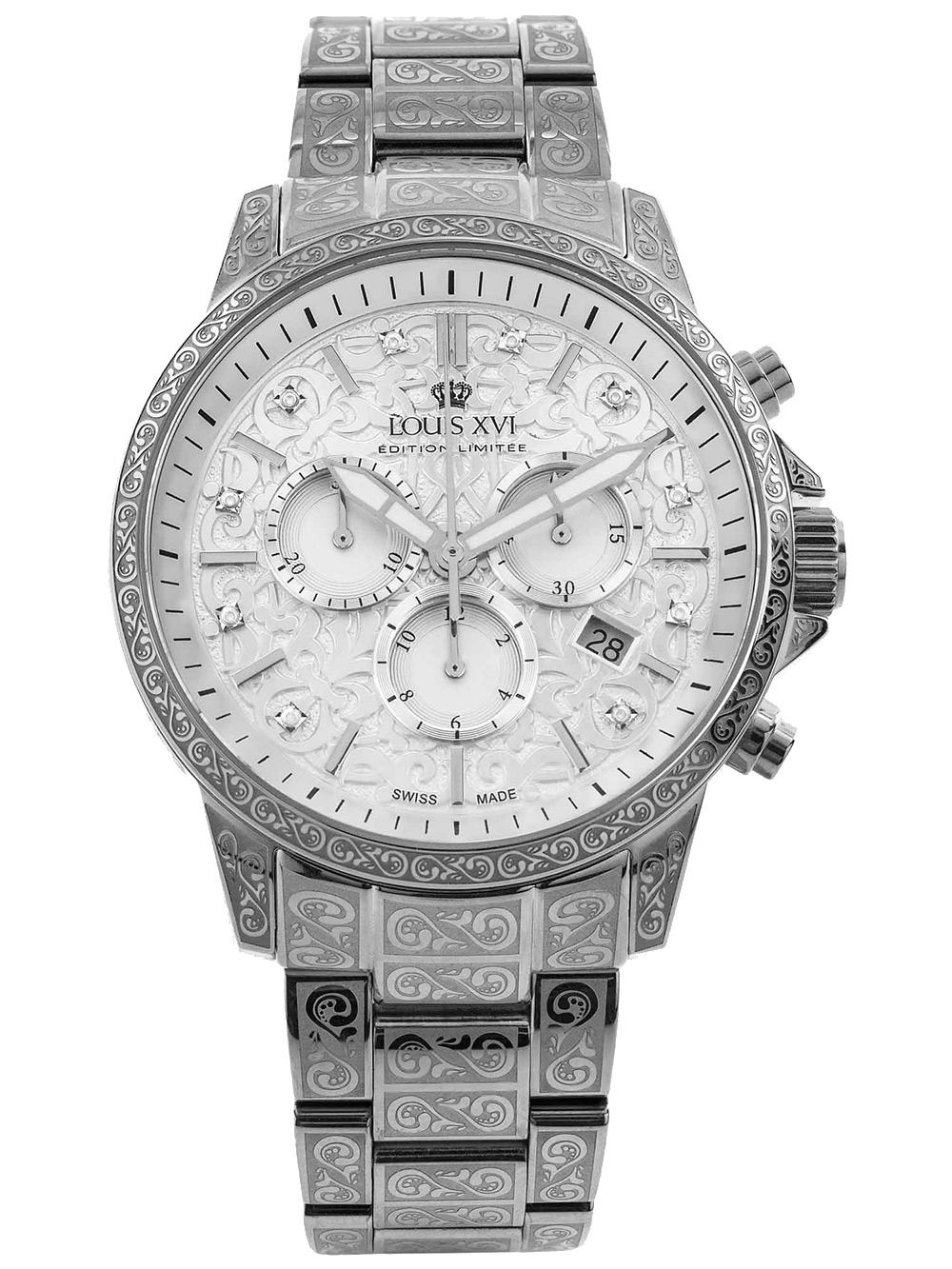 Louis XVI LXVI1820 Palais Royale 2.0 Diamond 43mm 10ATM