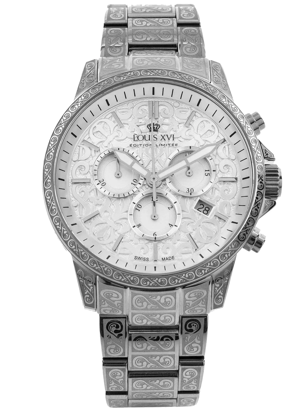 Louis XVI LXVI1820 Palais Royale 2.0 Diamond 43mm 10ATM