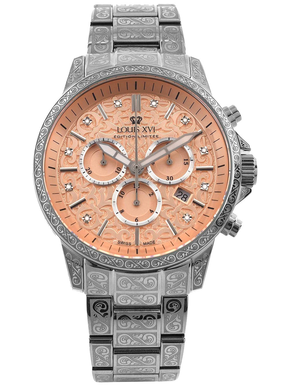 Louis XVI LXVI1829 Palais Royale 2.0 Diamond 43mm 10ATM