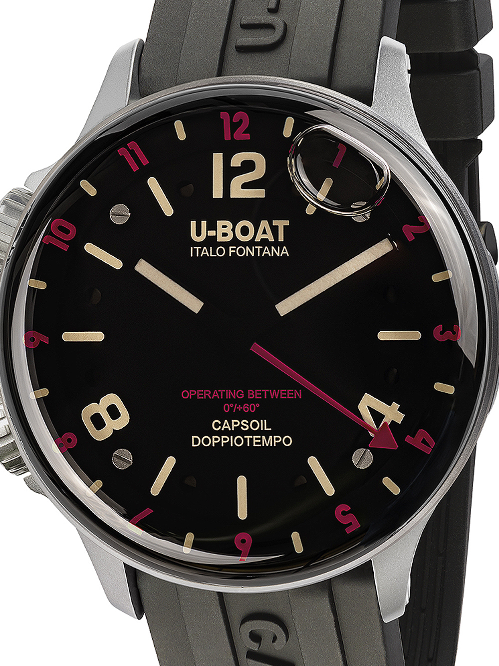U-Boat 8839 Capsoil Doppiotempo SS GMT 45mm