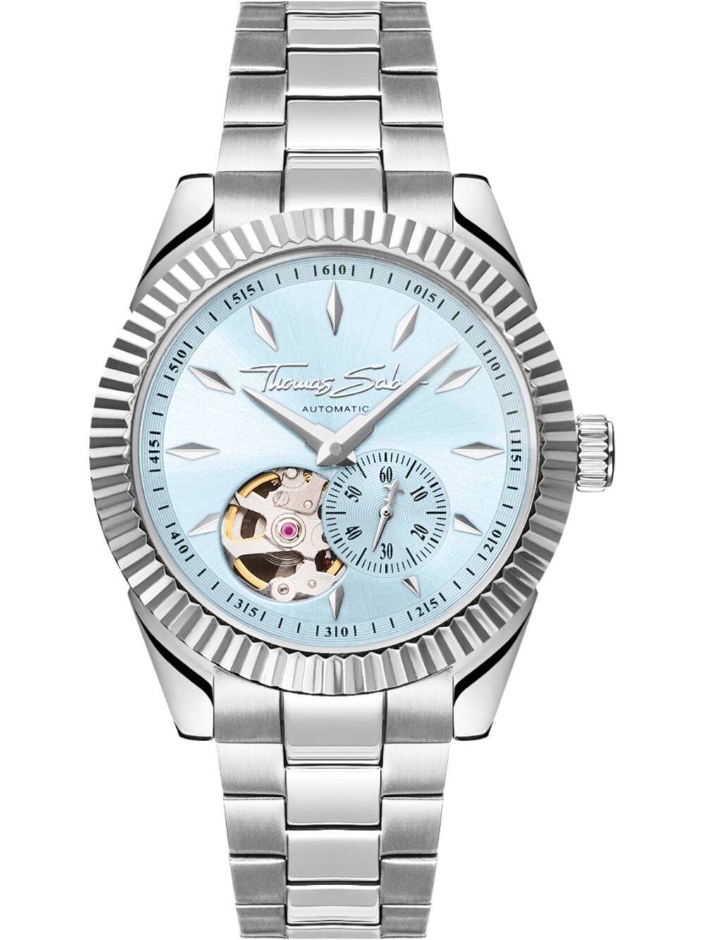 Thomas Sabo WA0417-201-209 Ice Blue Automatic 36mm 5ATM