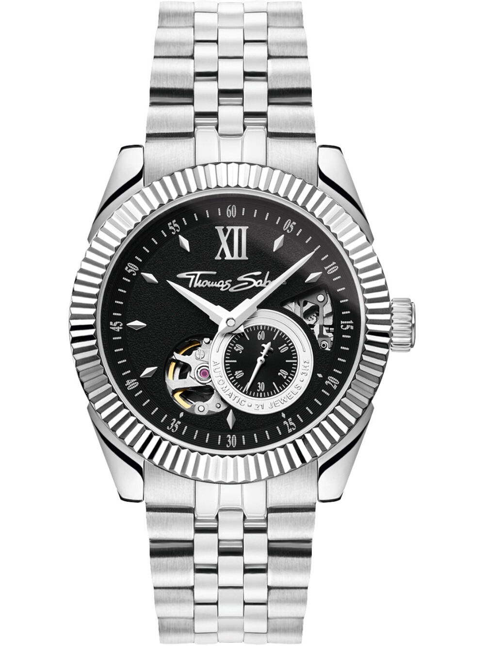Thomas Sabo WA0411-201-203 Automatic Watch with Black dial 41mm 5ATM