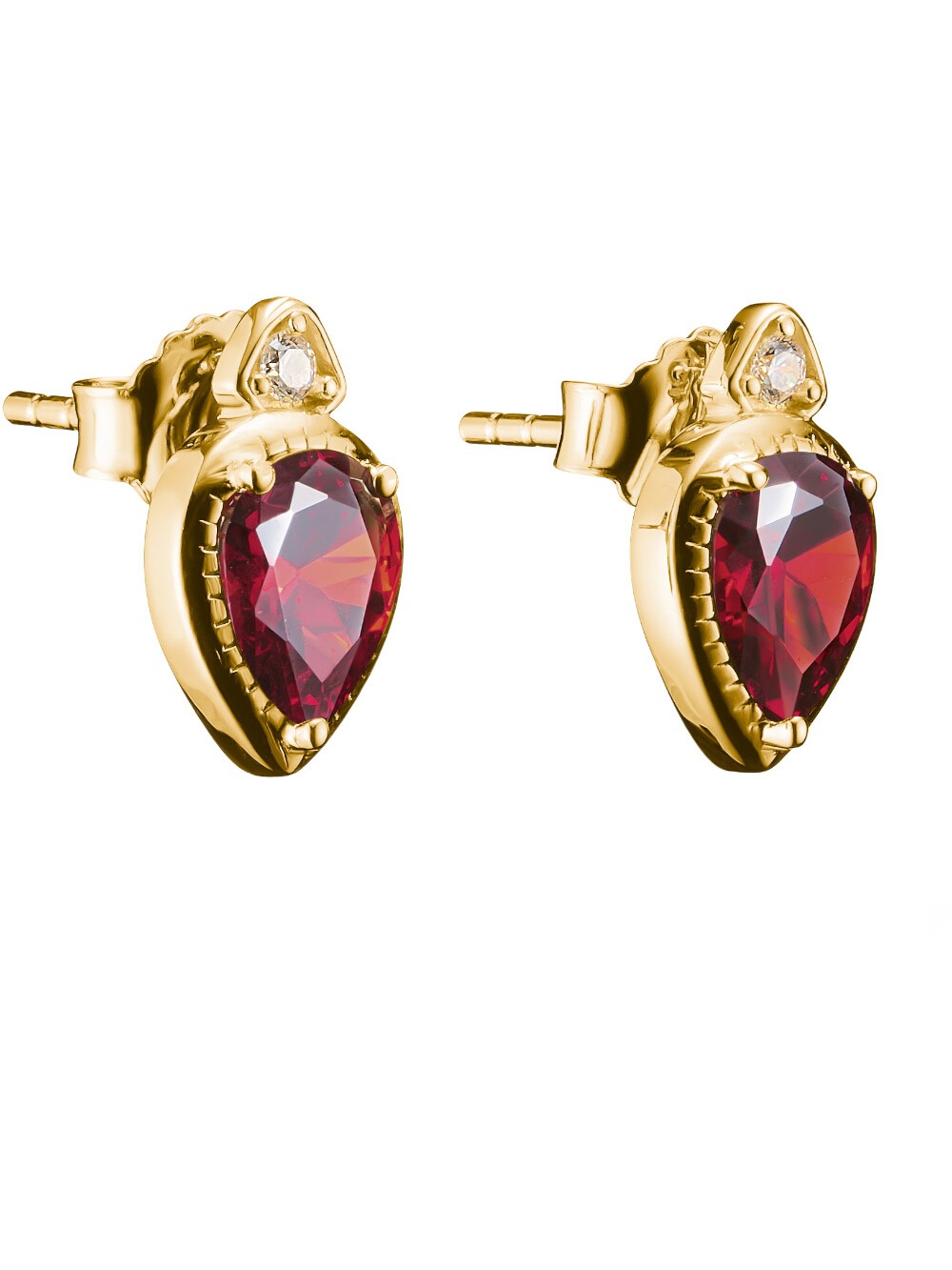 Thomas Sabo H2333-414-10 Stud earrings Drop Elyndra Gold-plated