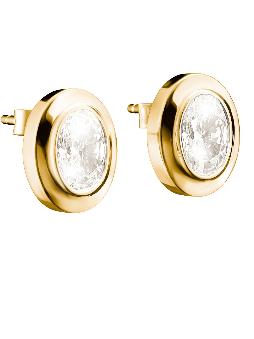 Thomas Sabo H2342-414-14 Stud earrings Oval Gold-plated