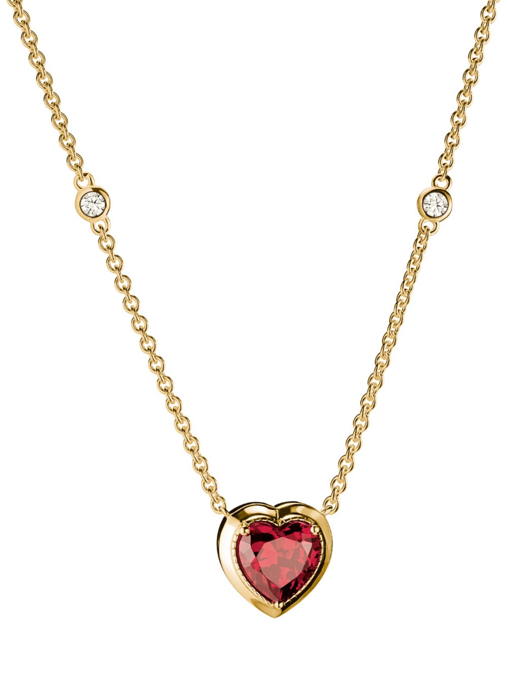 Thomas Sabo KE2365-414-10-L50V Necklace Heart Pendant Elyndra Gold-plated