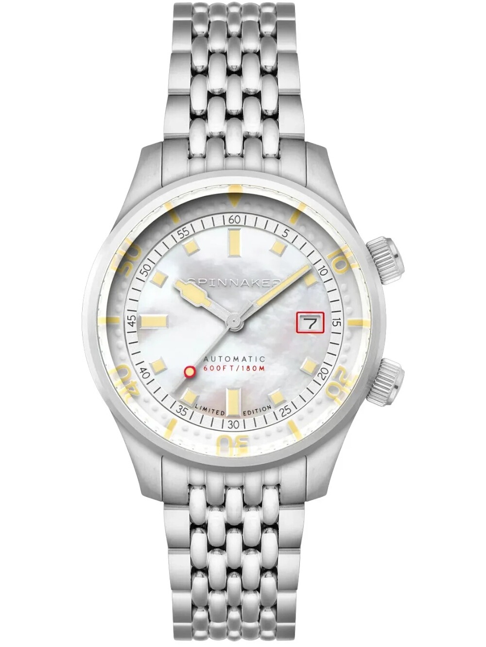 Spinnaker SP-5158-22 Bradner Pearl Limited Edition Automatic 42mm 18ATM