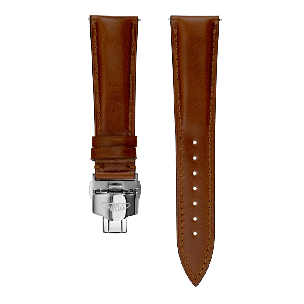 PRIM Řemínek RB.15896 (22 mm) - světle hnědý, Hnědá