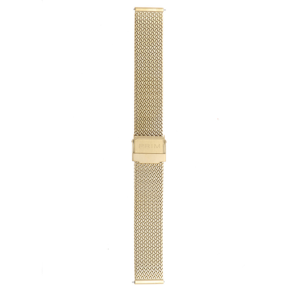 PRIM Řemínek RA.13181 (18 mm) - zlatý, Zlatá