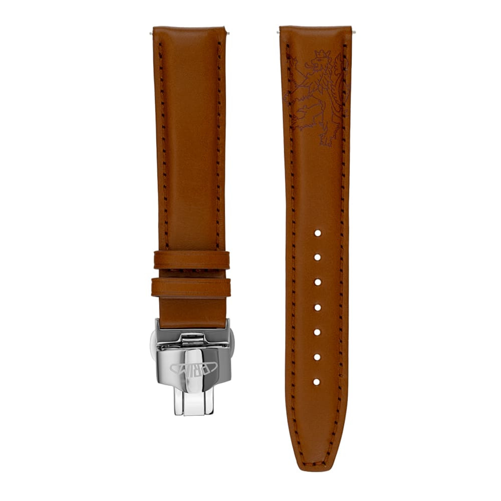 PRIM Řemínek RB.13267 (20 mm) - světle hnědý, Hnědá