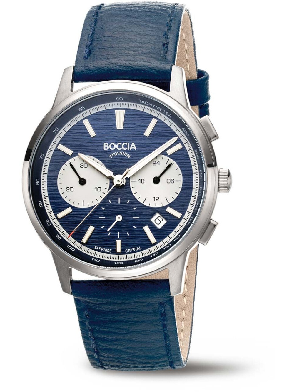 Boccia 3734-02 Titanium Chronograph 40mm 5ATM