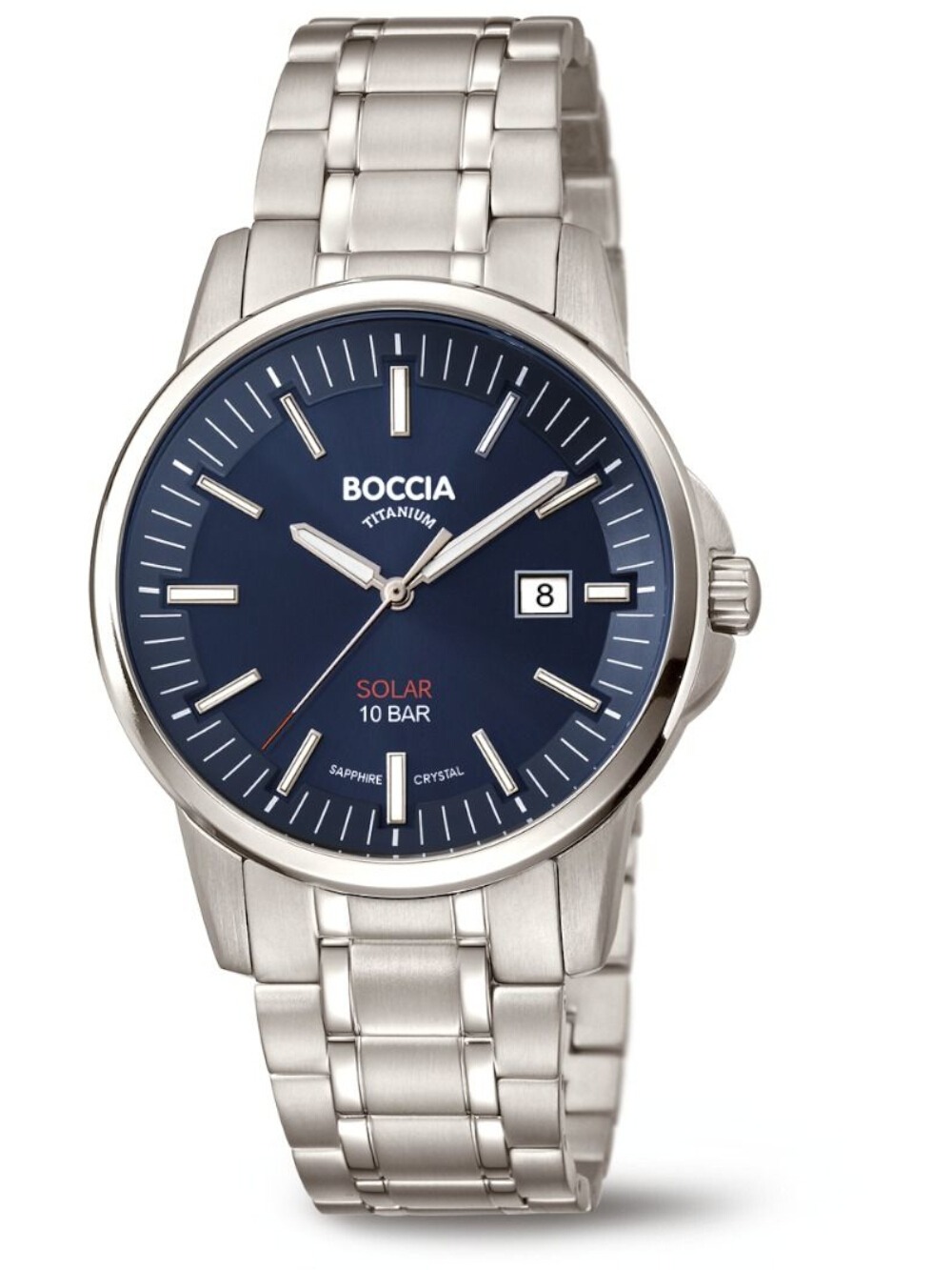 Boccia 3643-05 Titanium Solar 39mm 10ATM