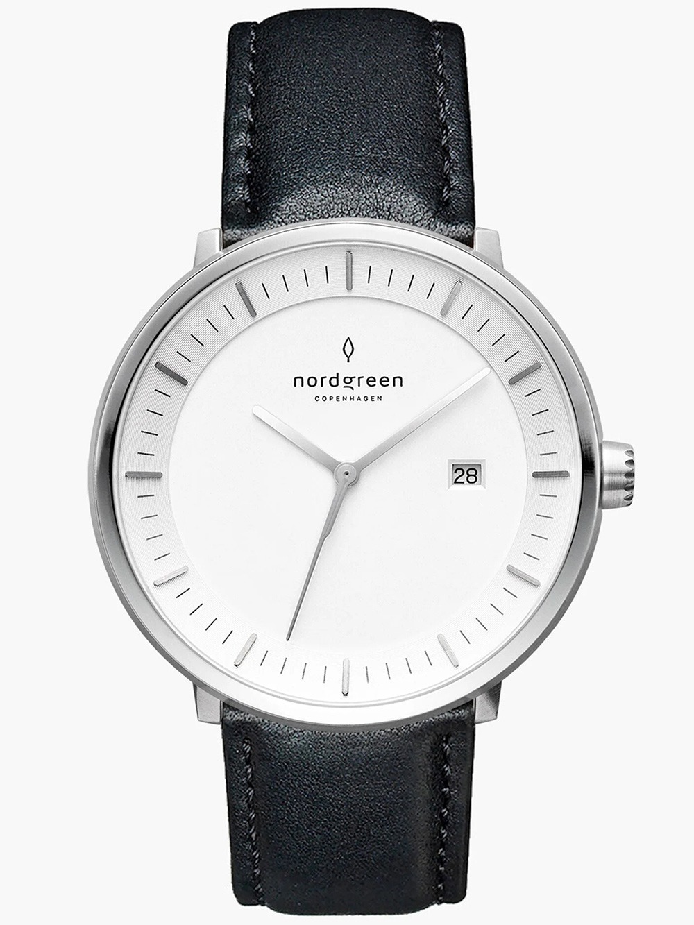 Nordgreen PH40SILEBLXX Philosopher 40mm 3ATM