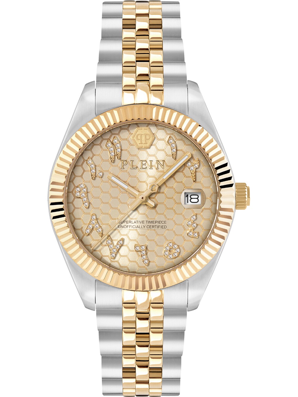 Philipp Plein PWYFA0526 Date Superaltive 34mm 5ATM