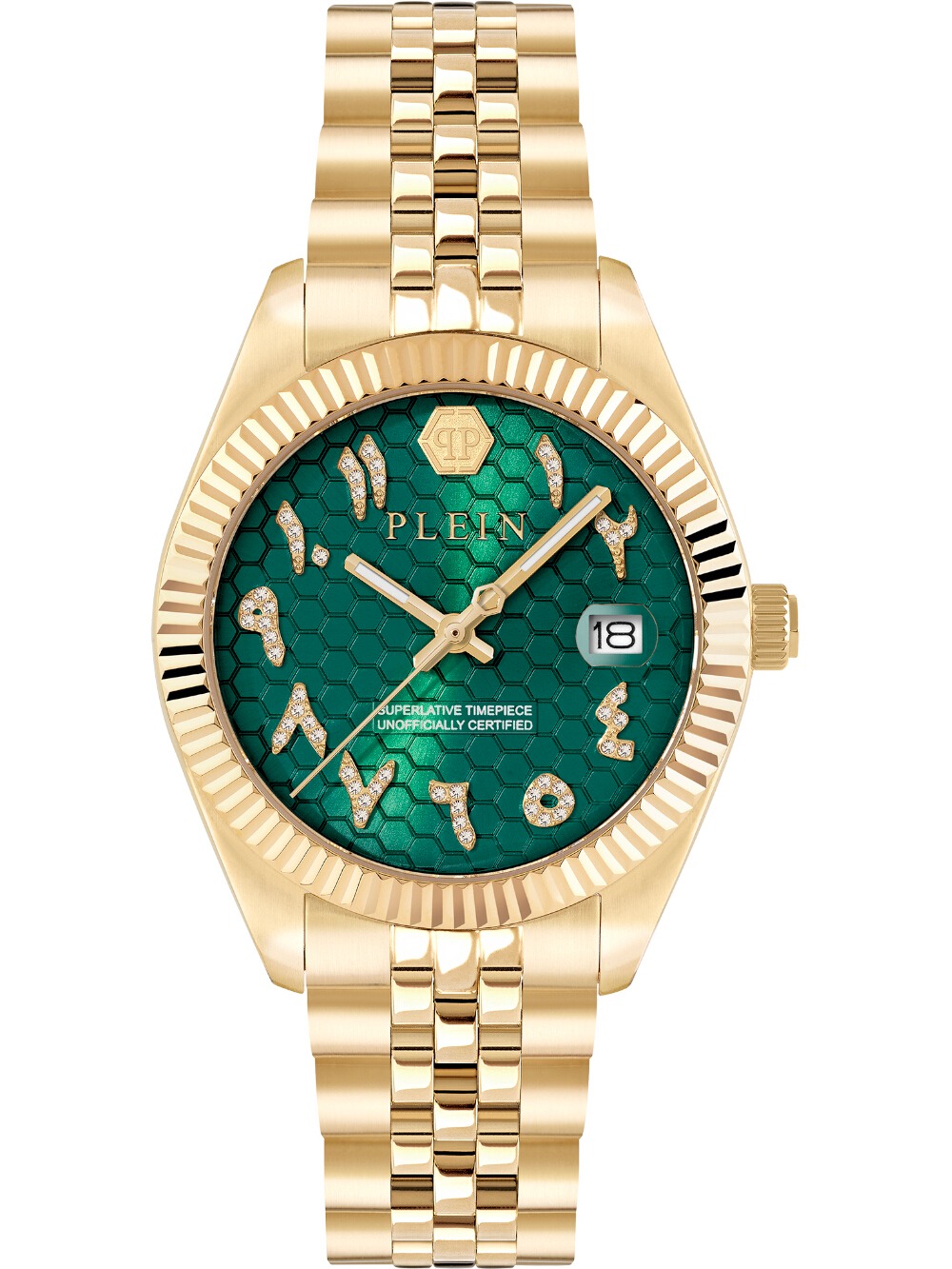 Philipp Plein PWYFA0626 Date Superaltive 34mm 5ATM