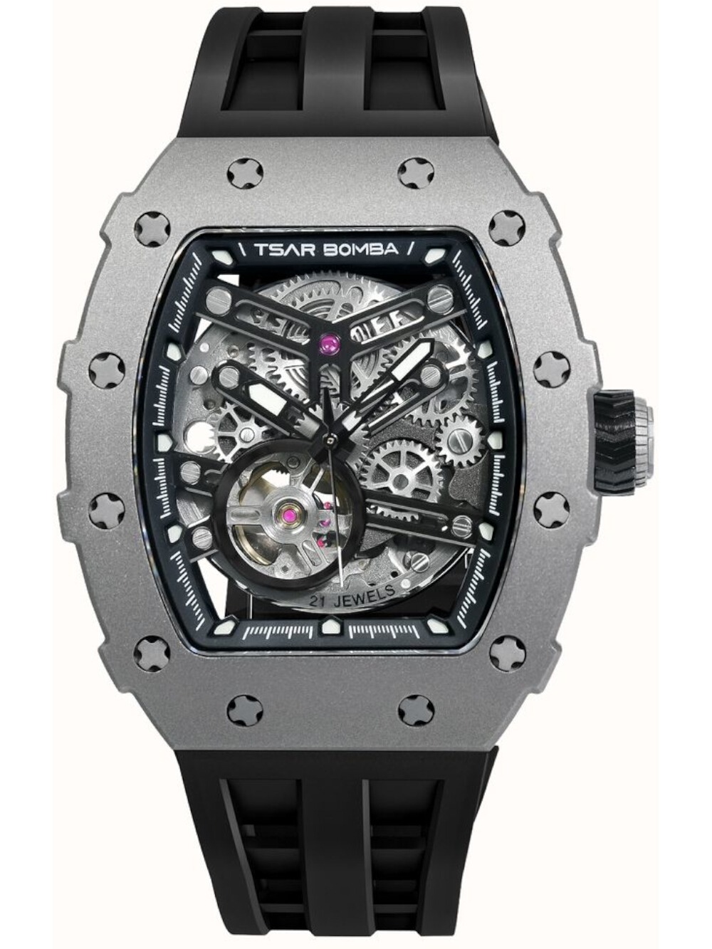 Tsar Bomba TB8208T-01 Elemental Titanium Automatic 43mm 5ATM
