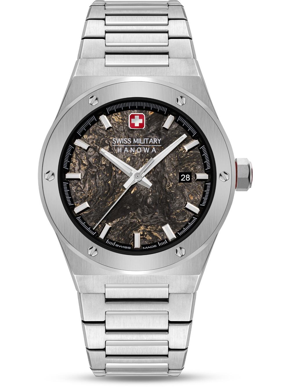 Swiss Military Hanowa SMWGH0003601 Sidewinder Forged Carbon 43mm 10ATM