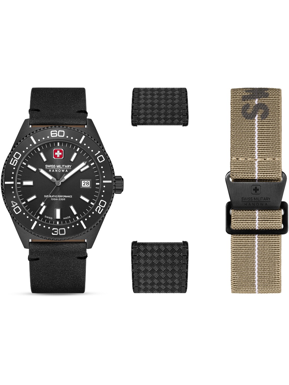 Swiss Military Hanowa SMWGB0004940-SET Nomad Set 43mm 10ATM