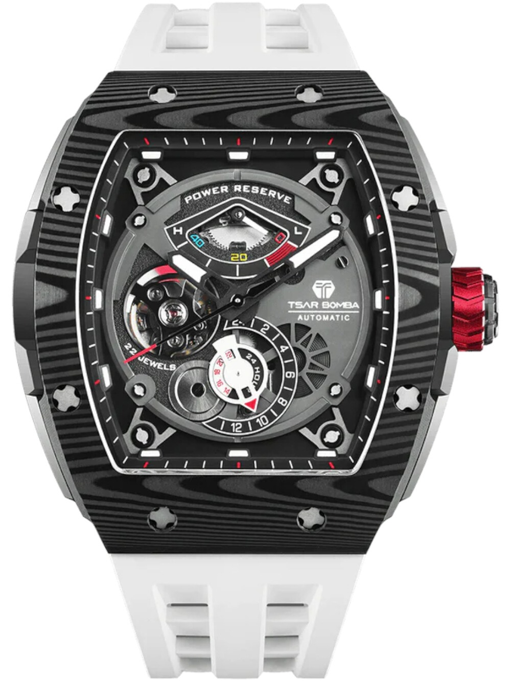 Tsar Bomba TB8210CF2-02 Elemental Carbon Automatic 46mm 5ATM