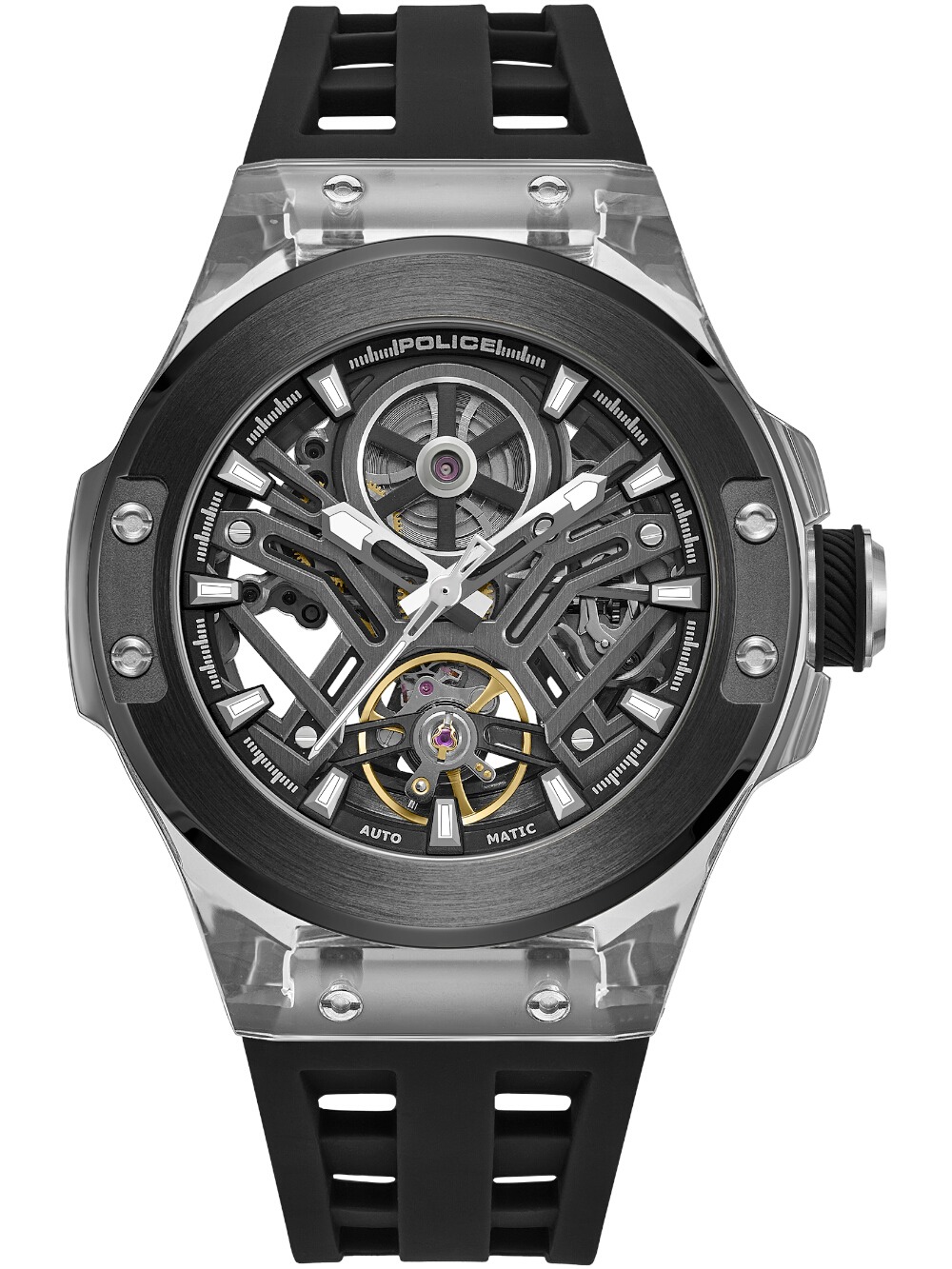Police PEWGR0082203 Cyclone Automatic 44mm 5ATM