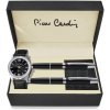 darkova sada hodinek s penezenkou a perem pierre cardin model pcx8222g27