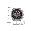 citizen geh use silberfarben ziffernblatt schwarz armband silberfarben ca4561 89e 2