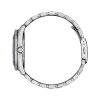 citizen geh use silberfarben ziffernblatt blau armband silberfarben aw1761 89l