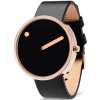 Picto 43312-4120R Unisex Watch Black and Rose 40mm