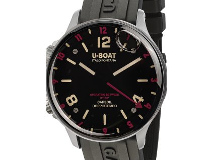 U-Boat 8839 Capsoil Doppiotempo SS GMT 45mm