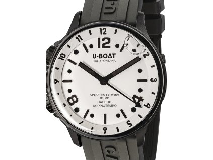 U-Boat 8889 Capsoil Doppiotempo DLC GMT 45mm