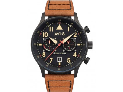 AVI-8 AV-4088-03 Carey Dual Time 44mm