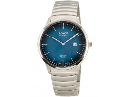 Boccia 3645-03 Men`s Watch Royce Titanium 40mm