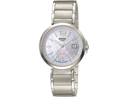 Boccia 3332-01 Ladies Watch Solar Titanium 35mm