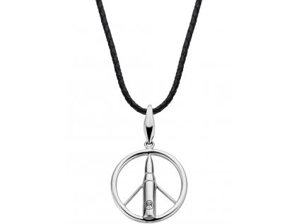 Rebel & Rose RR-NL017-S-L Unisex Necklace - Make Love Not War