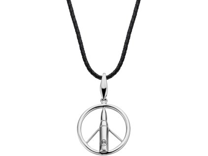 Rebel & Rose RR-NL017-S-L Unisex Necklace - Make Love Not War