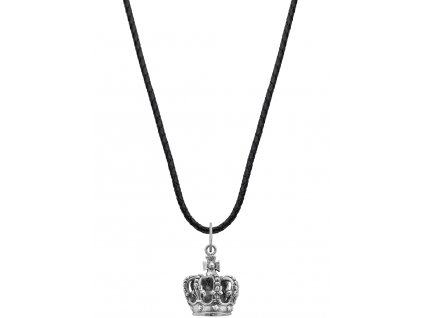 Rebel & Rose NL024-S-70 Unisex Necklace - Royal Crown