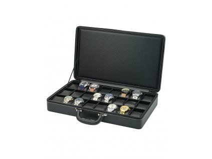 Rothenschild RS-3250-24CF-BL box na hodinky a šperky