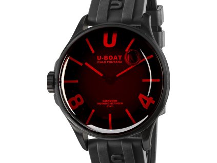 U-Boat 9306 Darkmoon 40mm Red Glass PVD