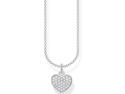 Thomas Sabo KE2046-051-14 Ladies Necklace - Heart Pave