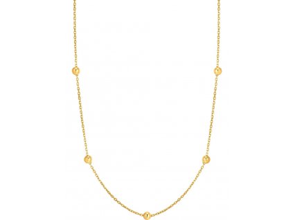 Ania Haie NAU001-07YG Ladies Necklace - Gold Beaded