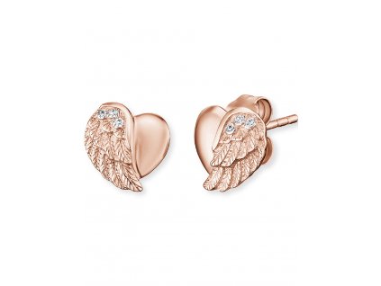 Engelsrufer ERE-LILHEARTWING-STR Earrings - Wings of the heart