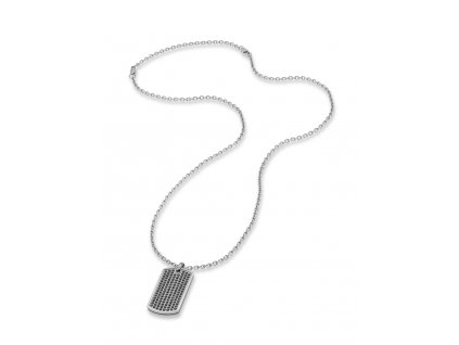 Save Brave SBN-GARETT-ZI-BK Mens Necklace - GARETT