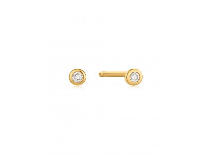 Ania Haie EAU001-24YG Earrings - Gold Bezel