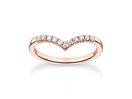 Thomas Sabo TR2394-416-14-54 prstýnek - V Shape