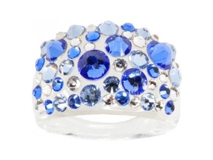 Prsten LEVIEN BY SWAROVSKI Bubble SAPPHIRE RBB50SAP