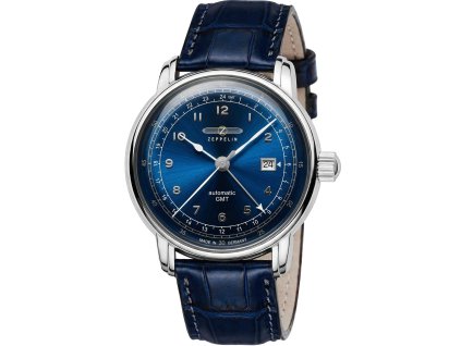 zeppelin 7668 3 los angeles lz126 automatik gmt herrenuhr 002