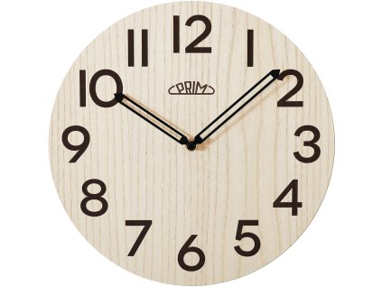 Nástěnné hodiny PRIM Genuine Veneer - A